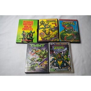 Teenage Mutant Ninja Turtles DVD lot of 5 movies Future Shellshock, Volume 3 & 5